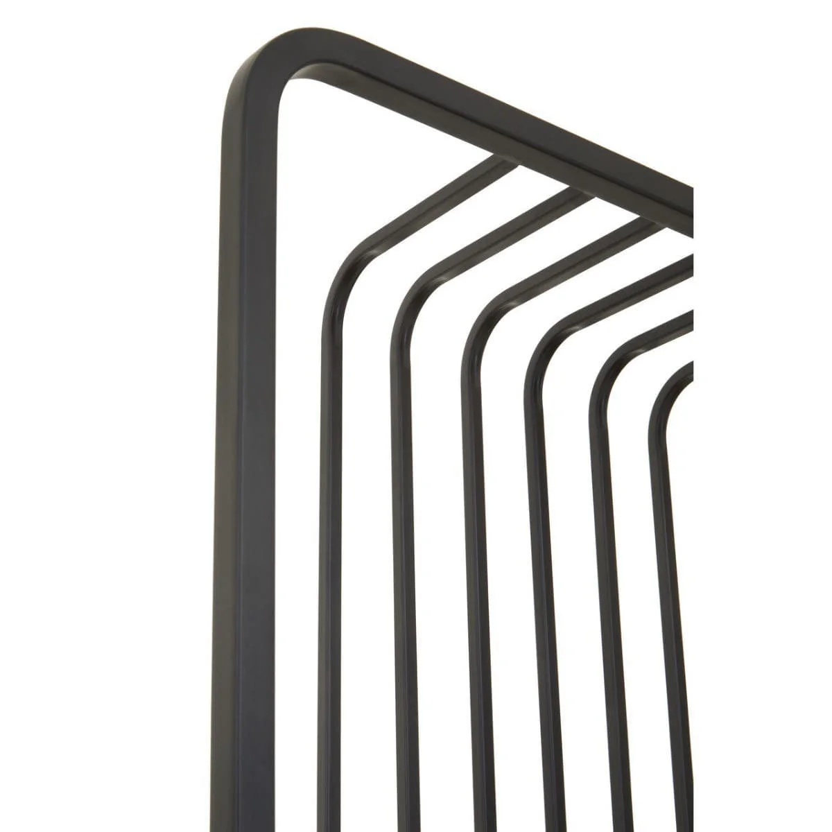 Vogue Five Tier Black Shelf Unit - Image 9