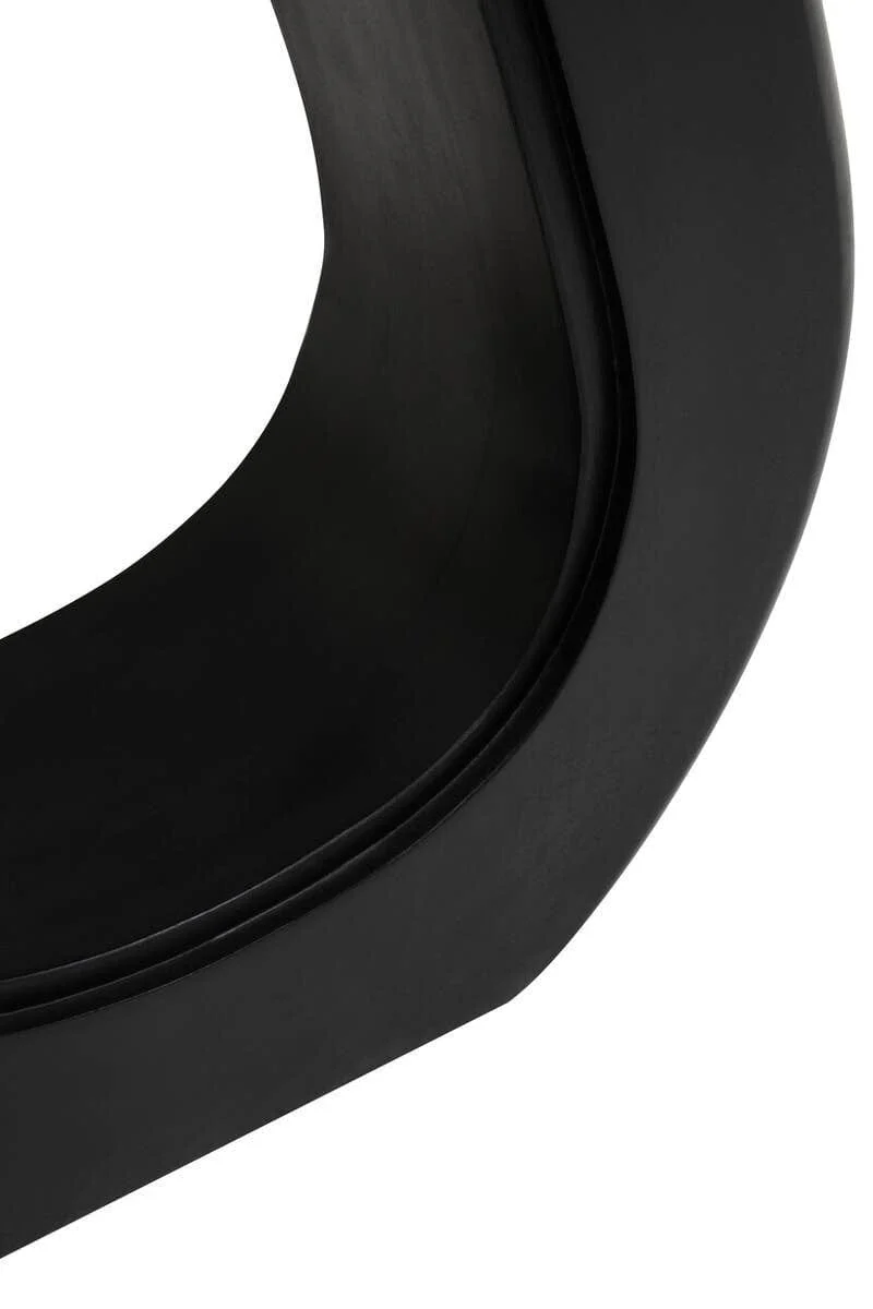 Walsa Black Finish Mango Wood Accent Table - Image 7