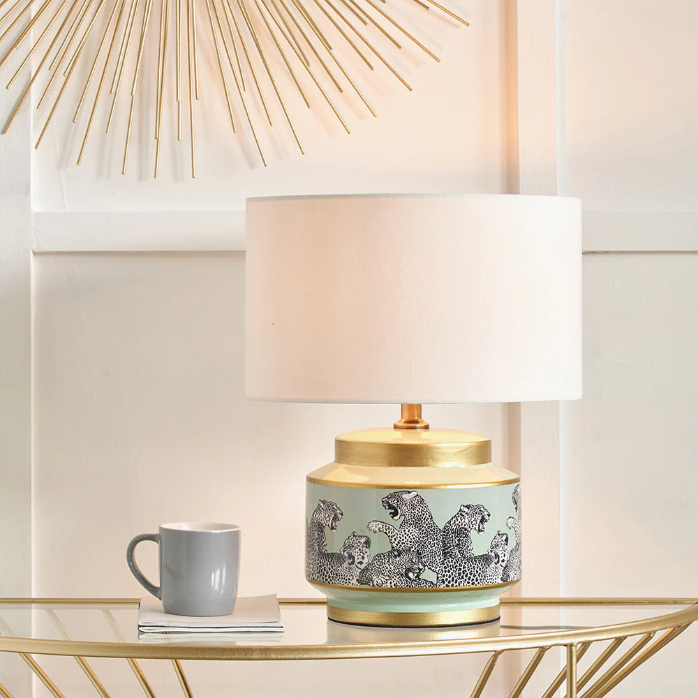 Henry 30cm White Handloom Cylinder Shade } OUTLET - Image 5