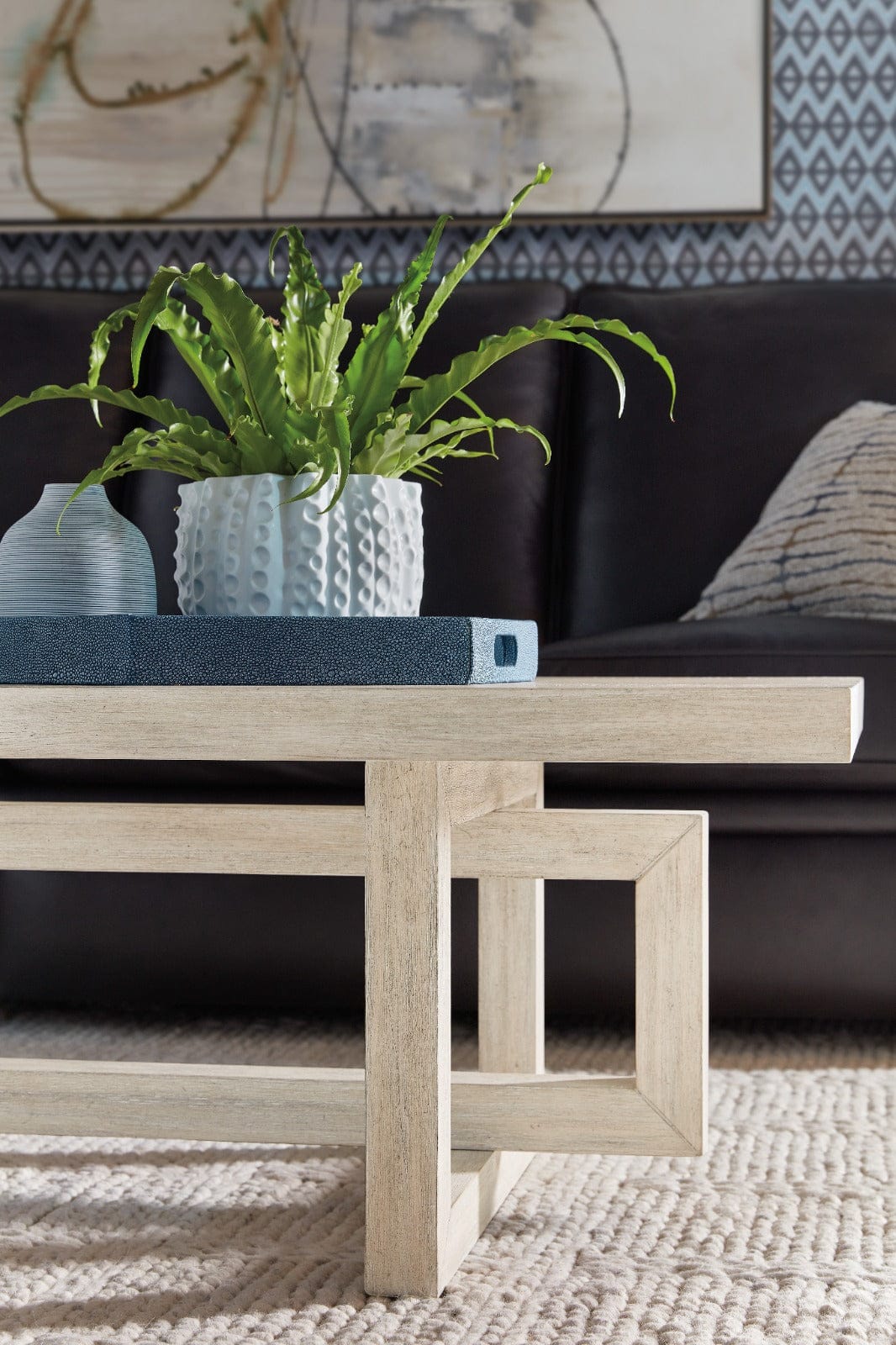 Modern Rectangle Coffee Table - Image 3