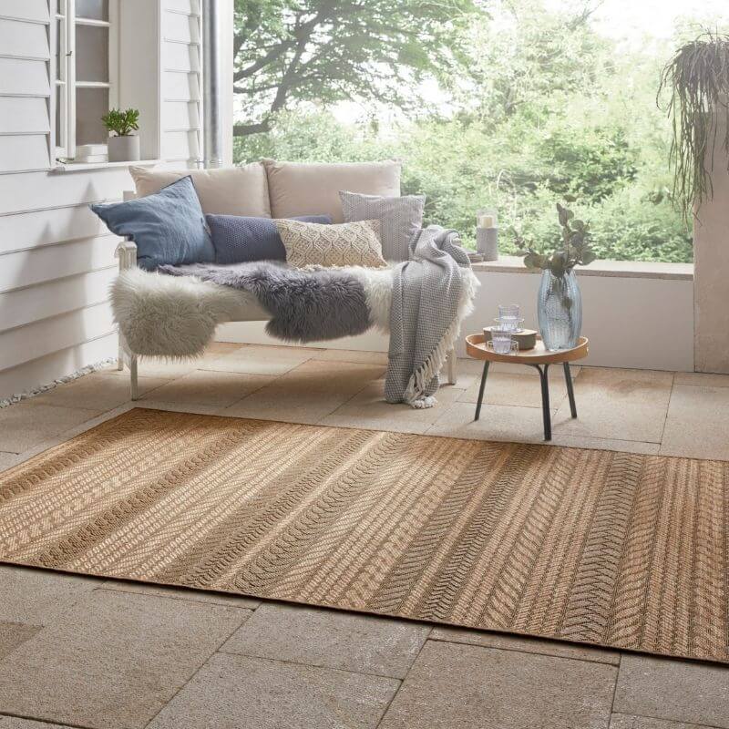 Indoor Outdoor Granado Rug – Chevron Design - Image 6