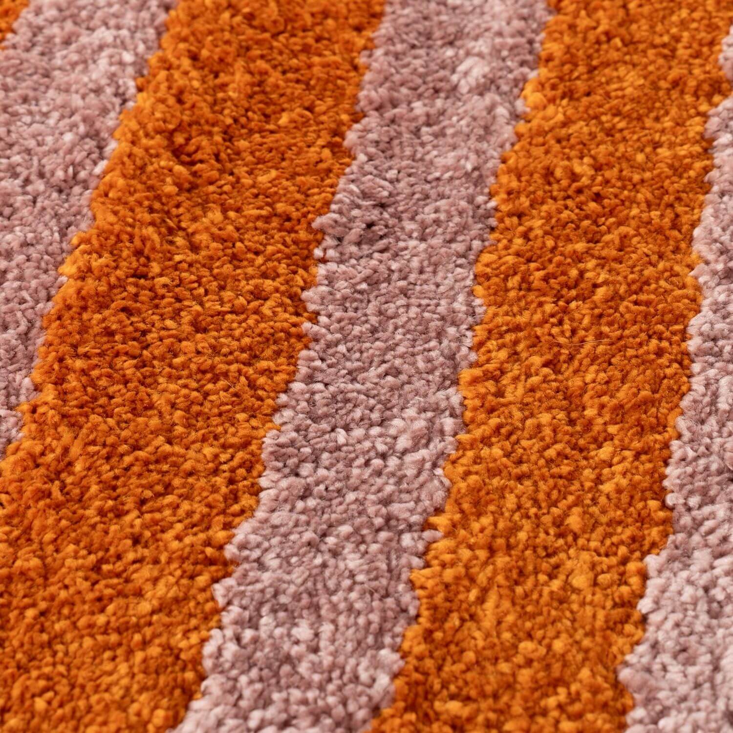 Joli Striped Orange & Pink Rug - Image 3
