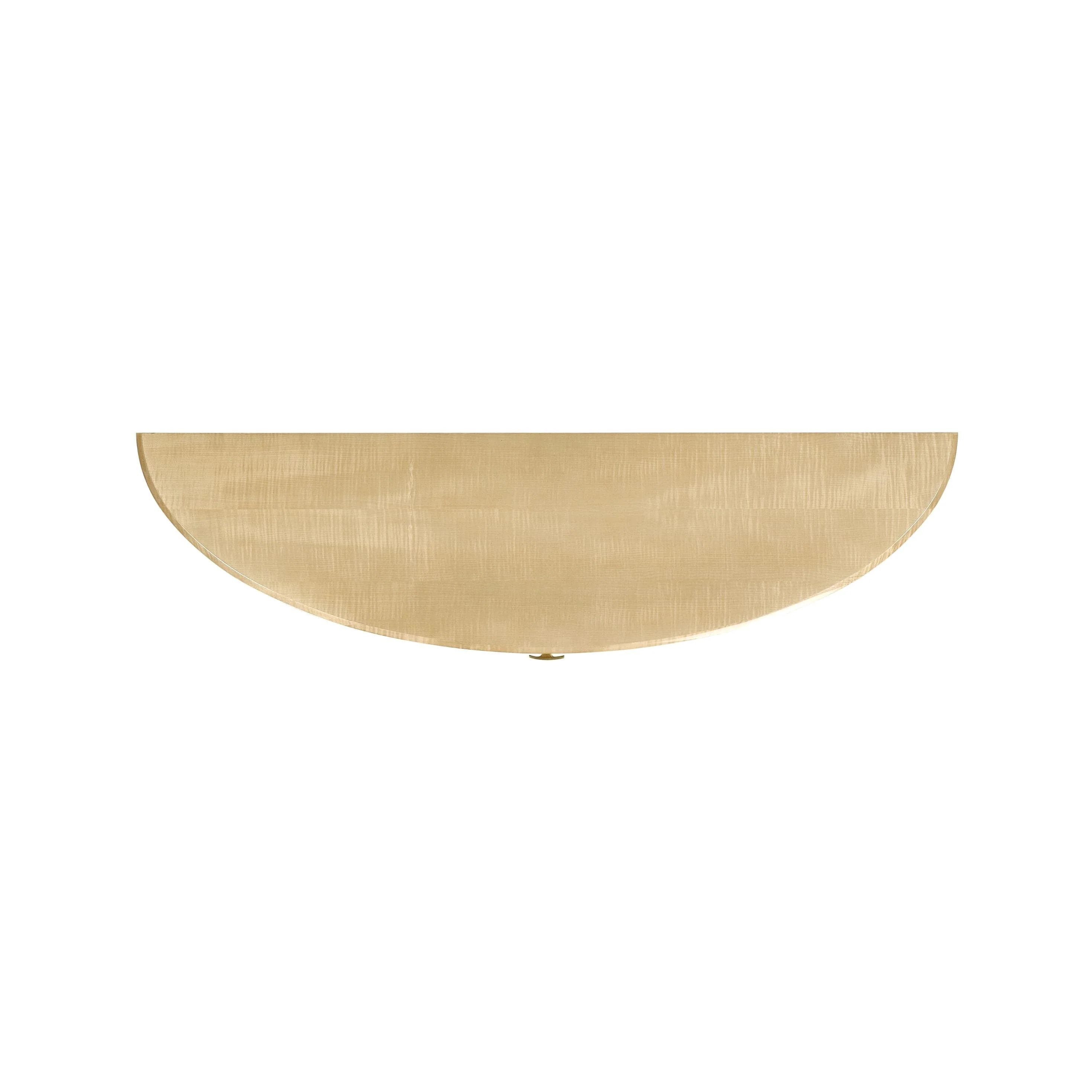 Jonathan Charles Demilune Console Table Art Deco Large - Image 7