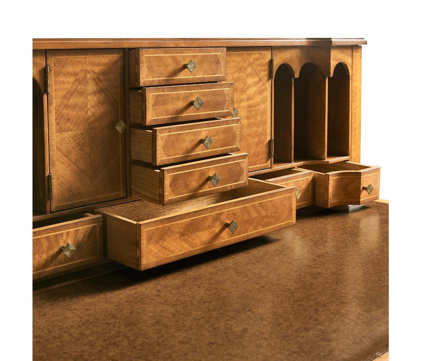Jonathan Charles Desk Bonheur De Jour - Image 4