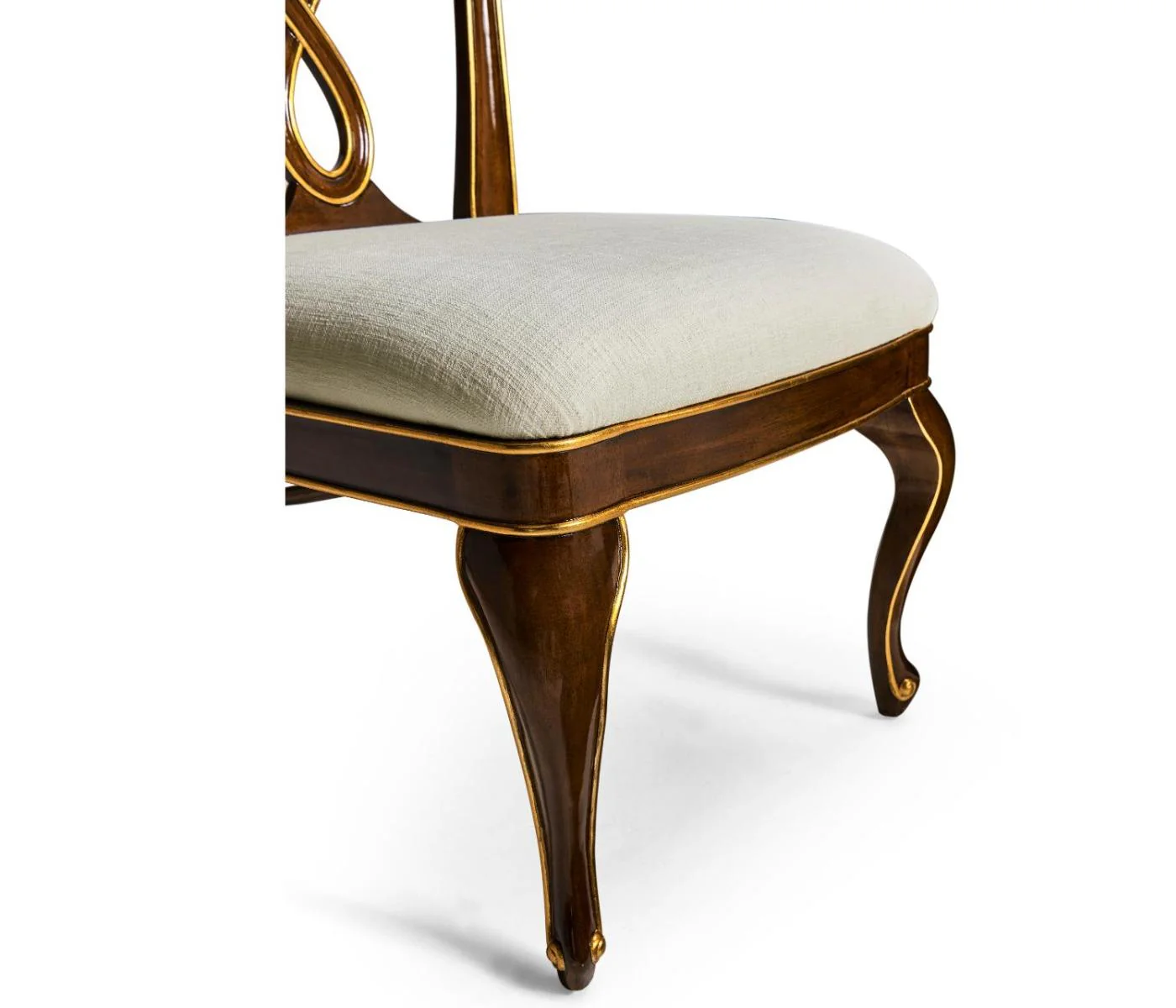 Jonathan Charles Dining Chair Biedermeier in Mahogany - Shambala - Image 5