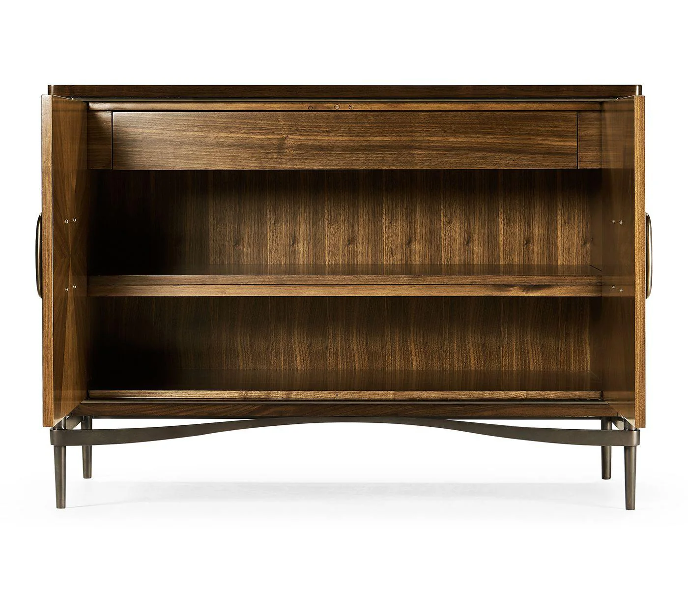 Jonathan Charles Toulouse Walnut Accent Cabinet - Image 3