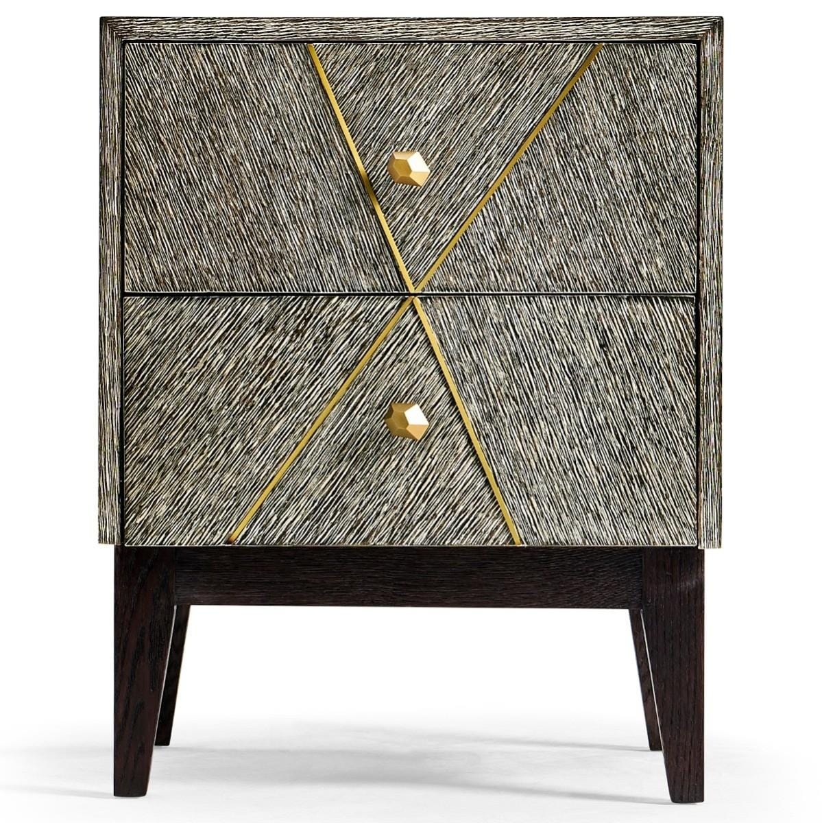 Jonathan Charles Geometric Bedside Table