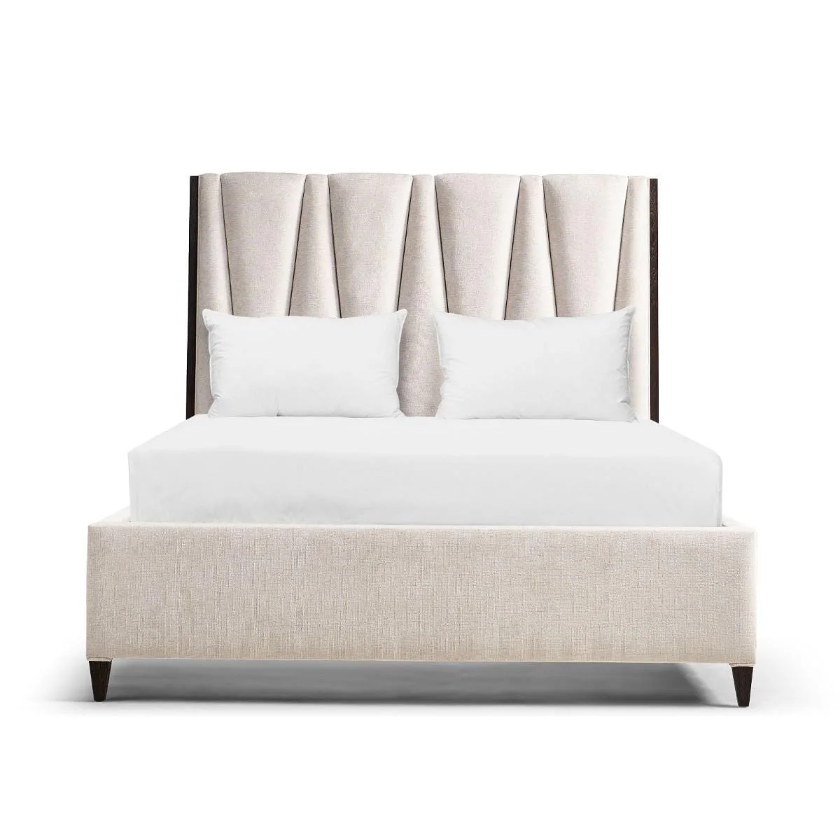 Jonathan Charles Geometric King Upholstered Bed - Image 4