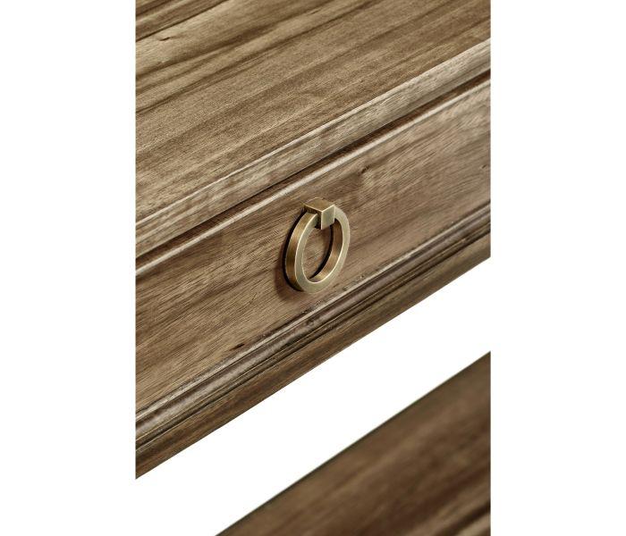 Jonathan Charles Golden Amber Console Table - Image 4