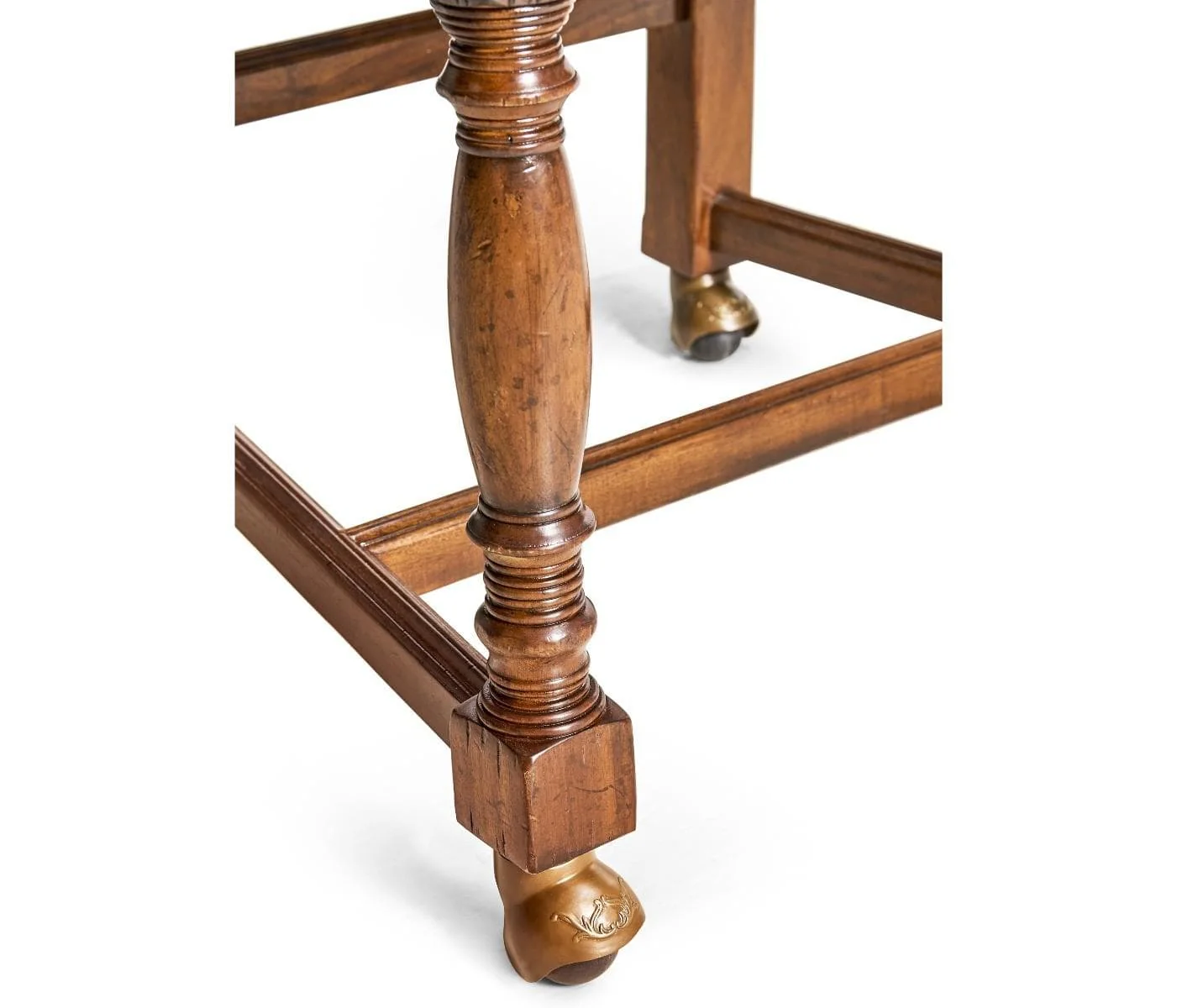 Jonathan Charles High Back Chair Playing Card Diamond - Leather - Image 5