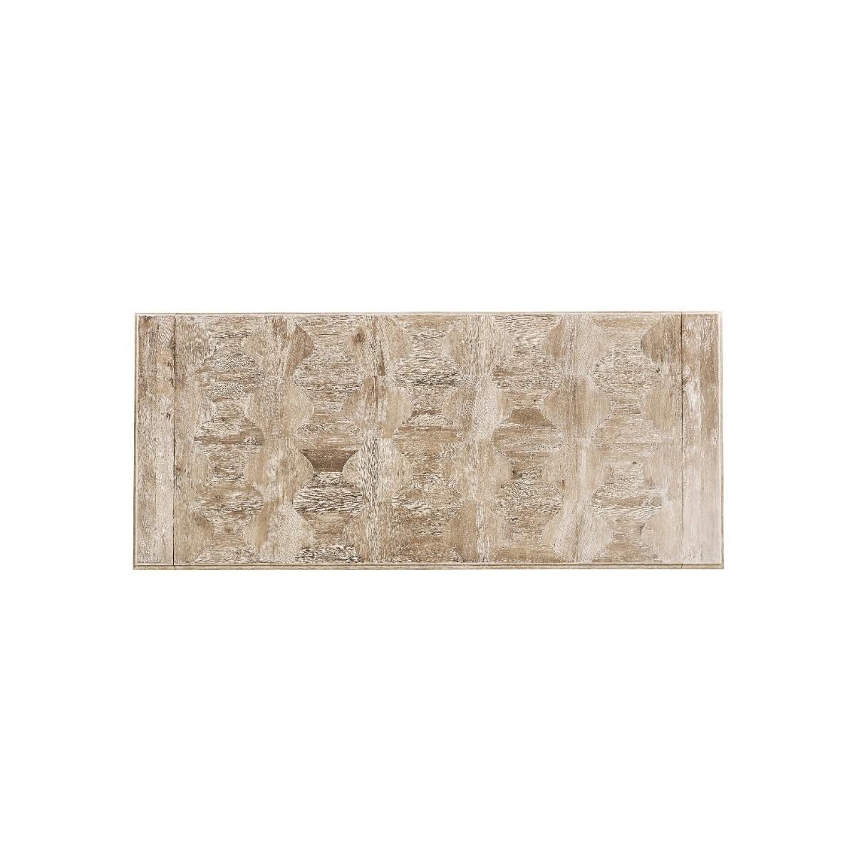 Jonathan Charles Refectory Dining Table Eclectic in Limed Acacia - Image 6