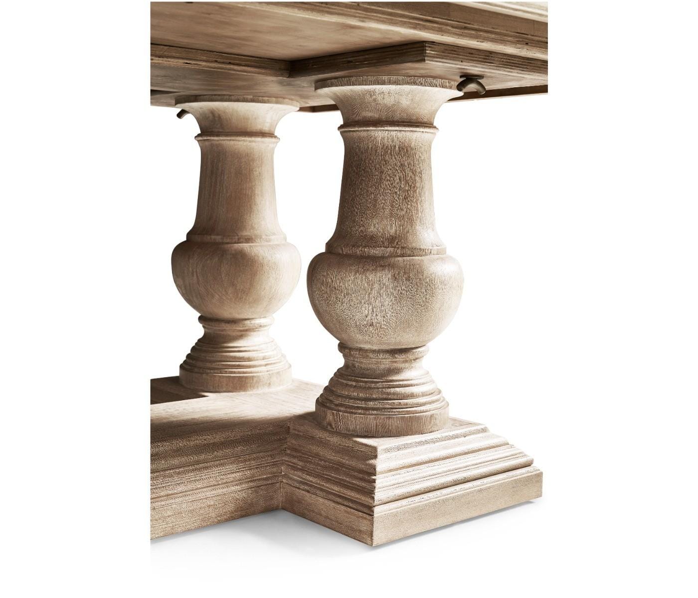 Jonathan Charles Refectory Dining Table Eclectic in Limed Acacia - Image 7