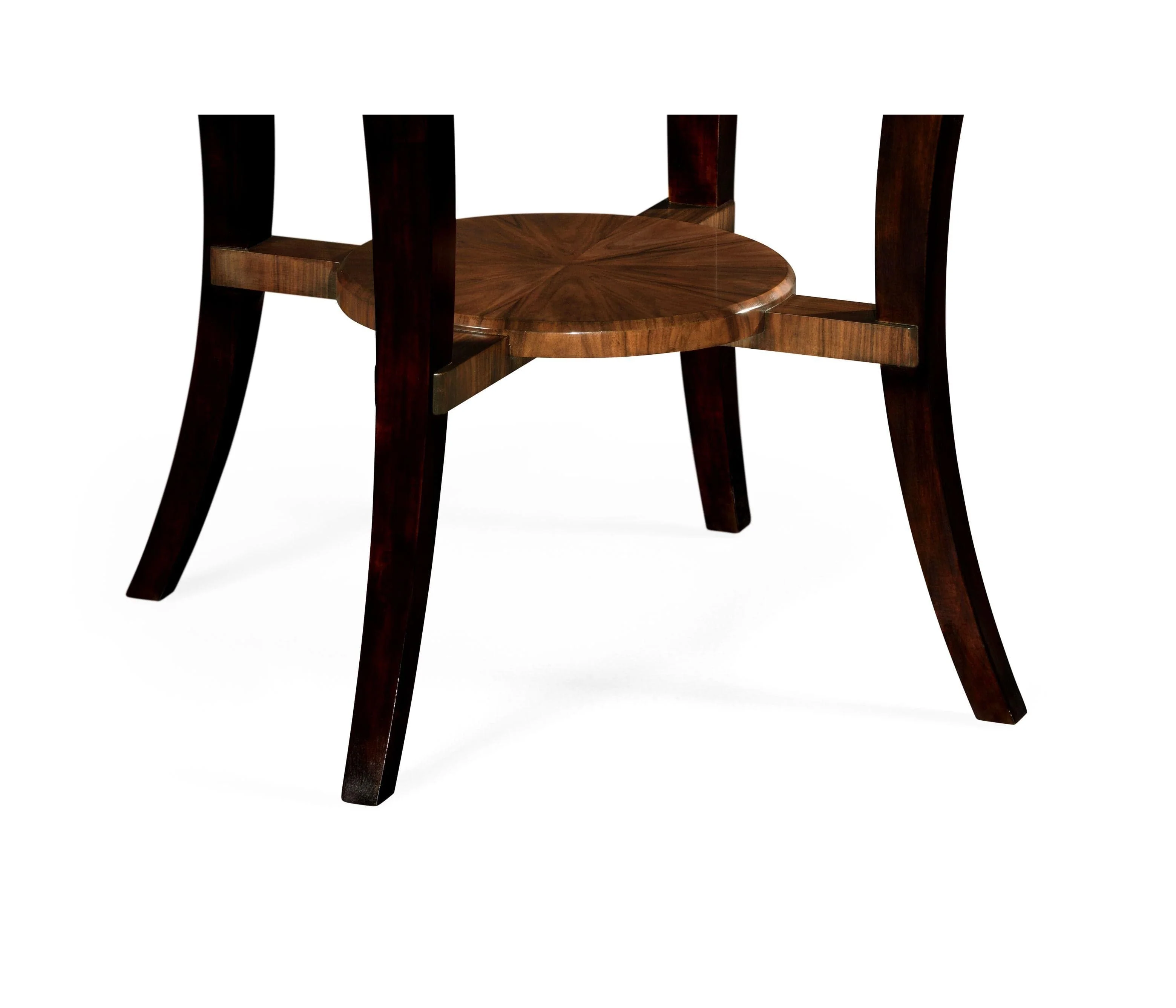 Jonathan Charles Round Dining Table Rosewood - High Lustre - Image 10