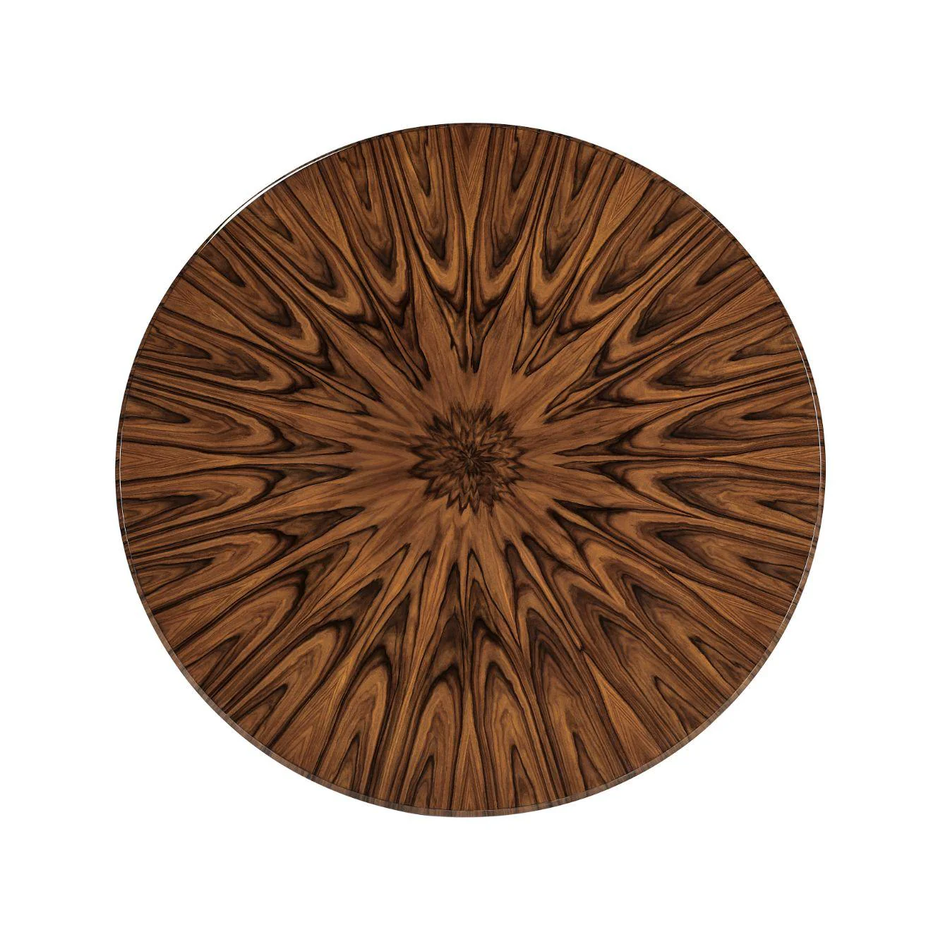 Jonathan Charles Round Dining Table Rosewood - High Lustre - Image 5