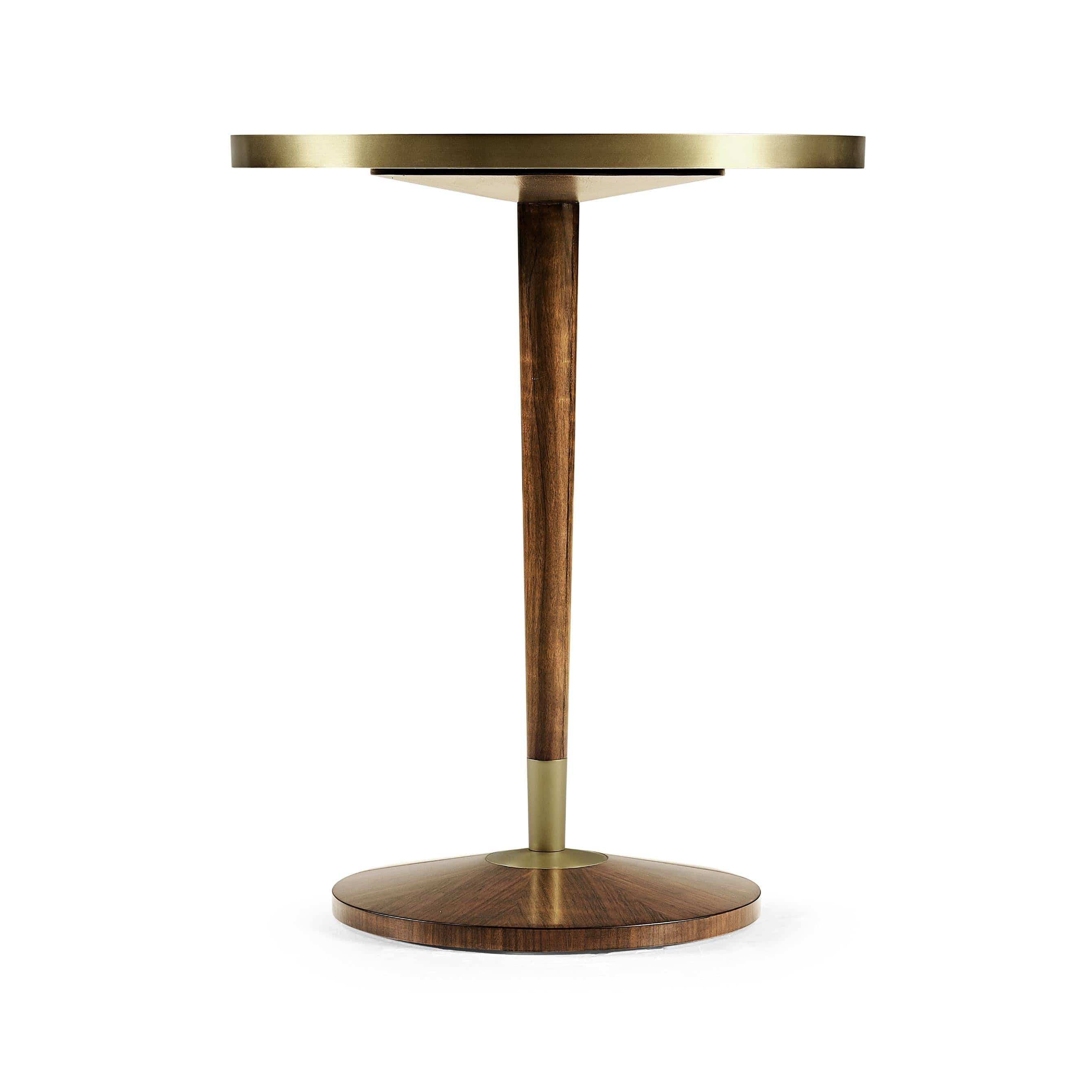 Jonathan Charles Round Lamp Table Italian 1950s - Image 4