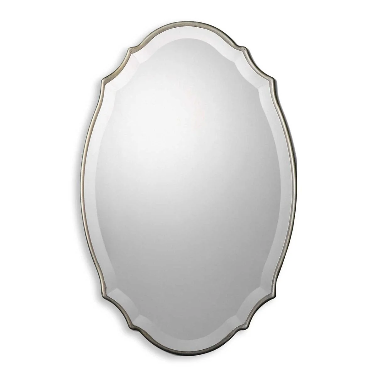 Aida Mirror Silver Finish