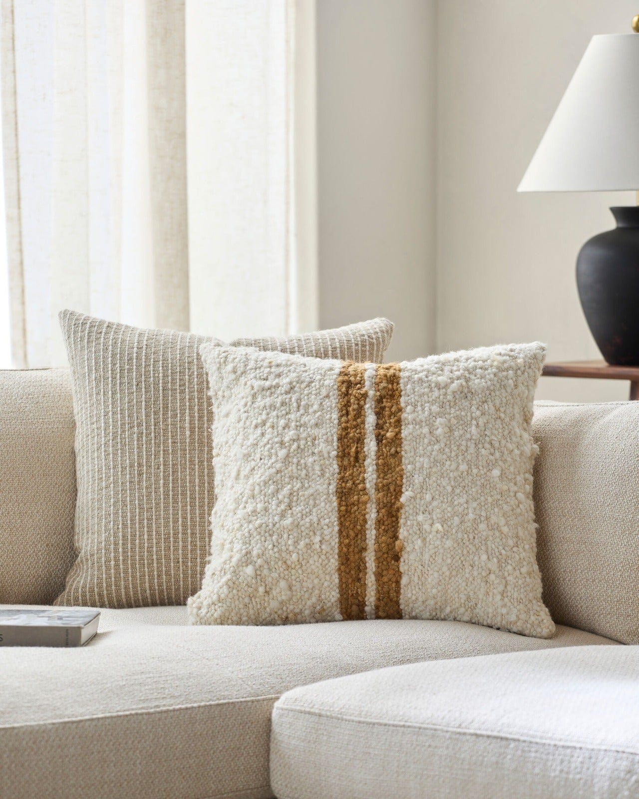 Dagny Woven Cushion - 51 x 51 cm - Image 2