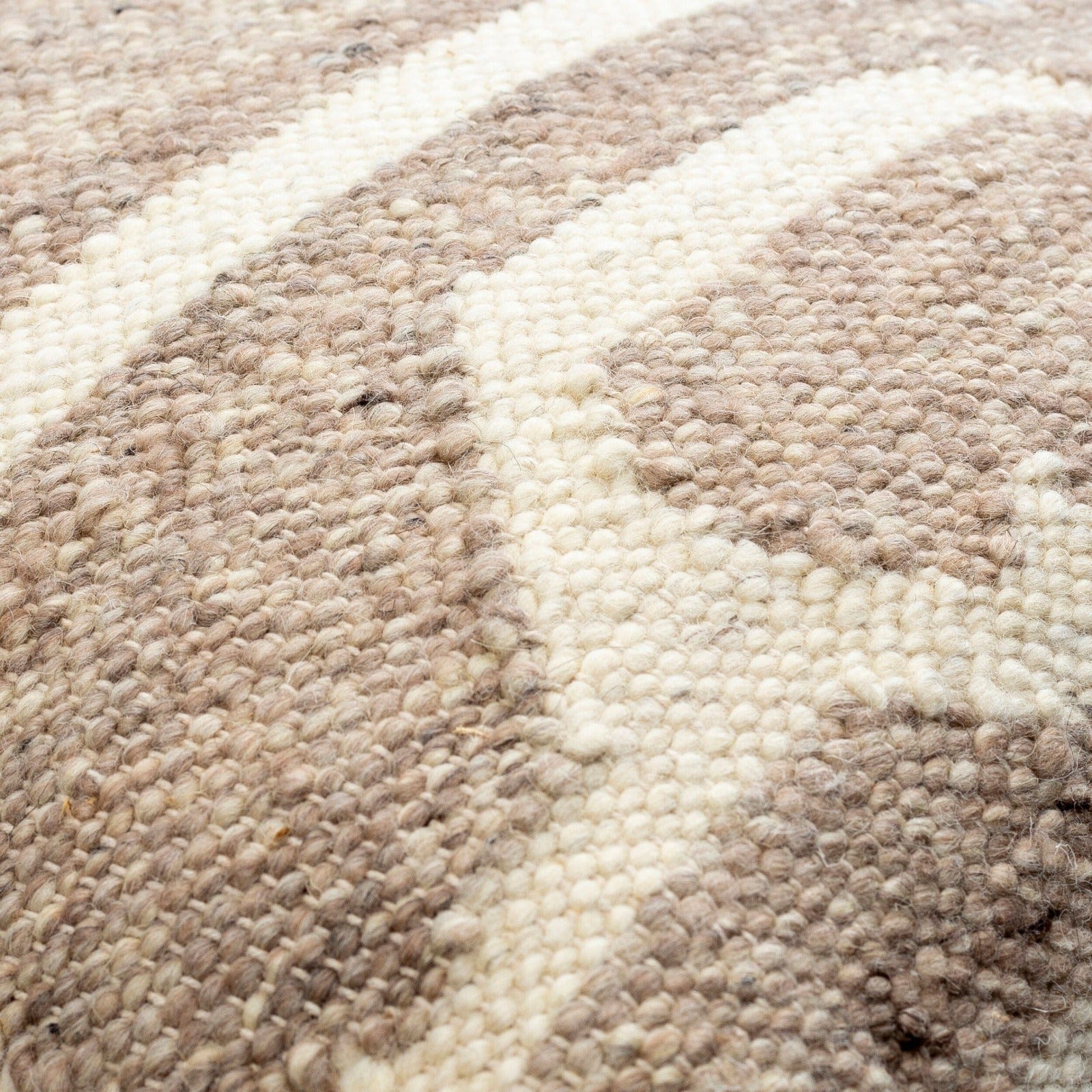 Deccan Traps Woven Cushion in Beige - 51 x 51 cm - Image 4