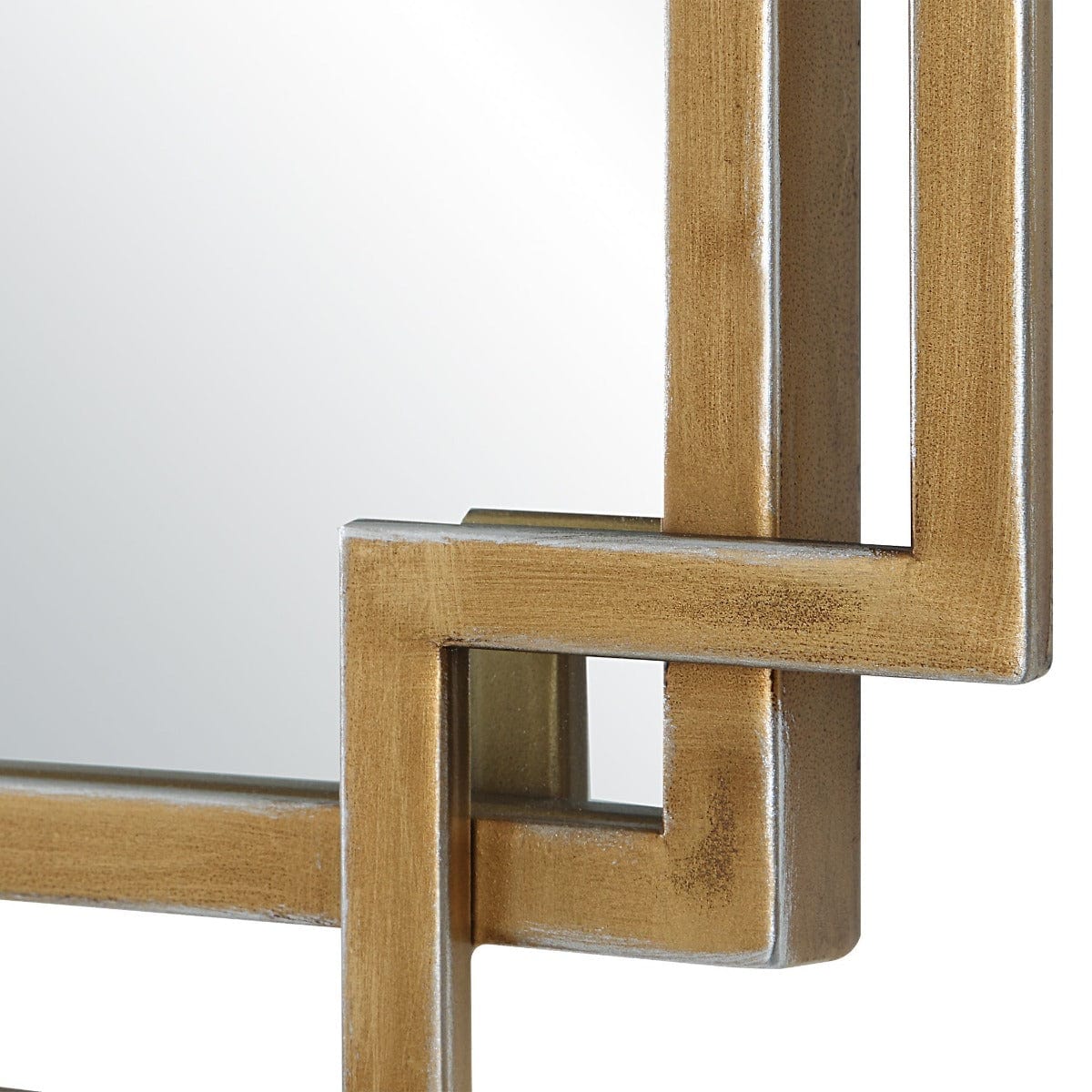 Deco Mirror Brushed Gold - Image 4