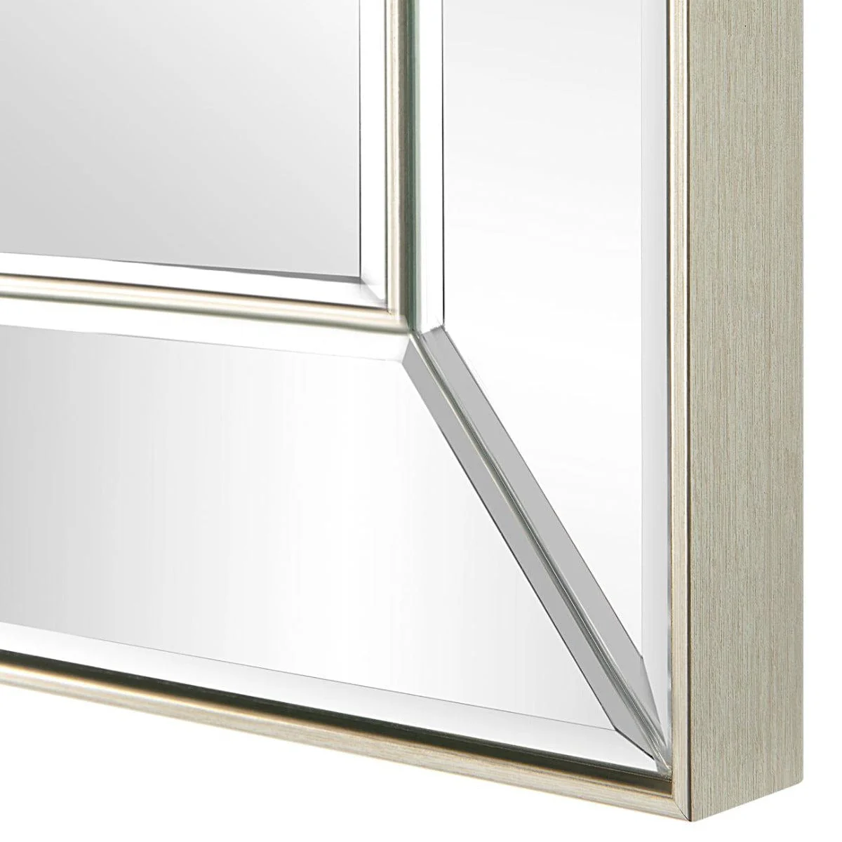 Hannah Rectangular Mirror Champagne Finish - Image 5