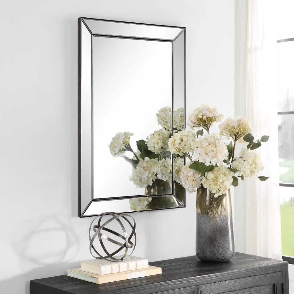 Hannah Rectangular Mirror Dark Bronze - Image 3