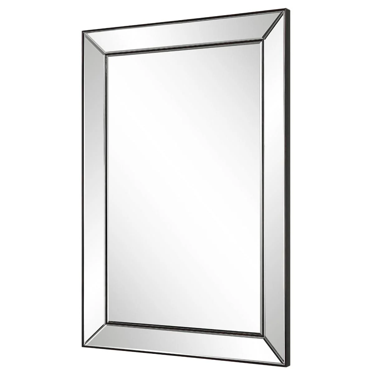 Hannah Rectangular Mirror Dark Bronze - Image 4
