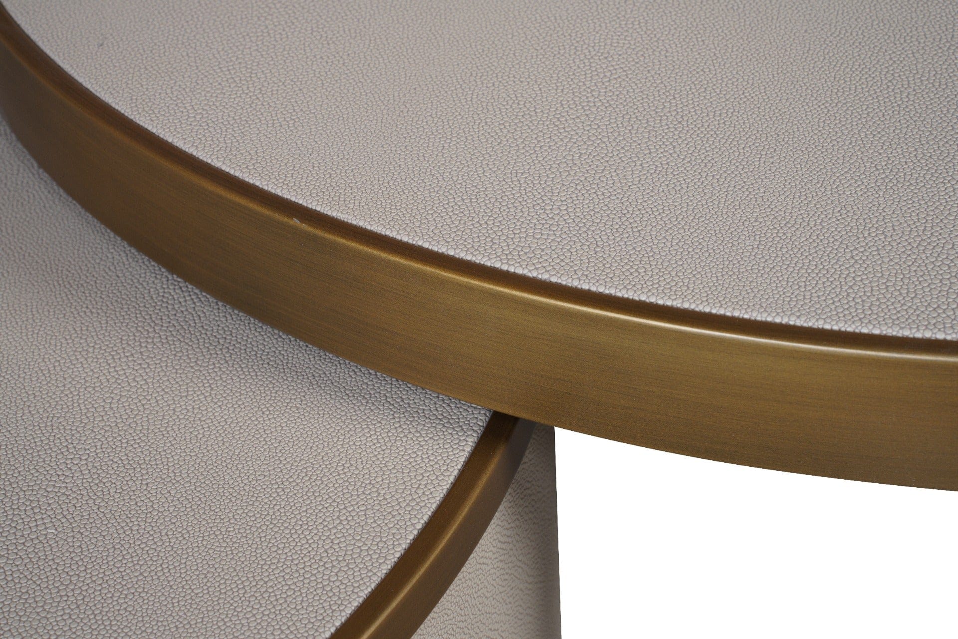 Hazlemere Shagreen Nesting Coffee Table Set - Image 3