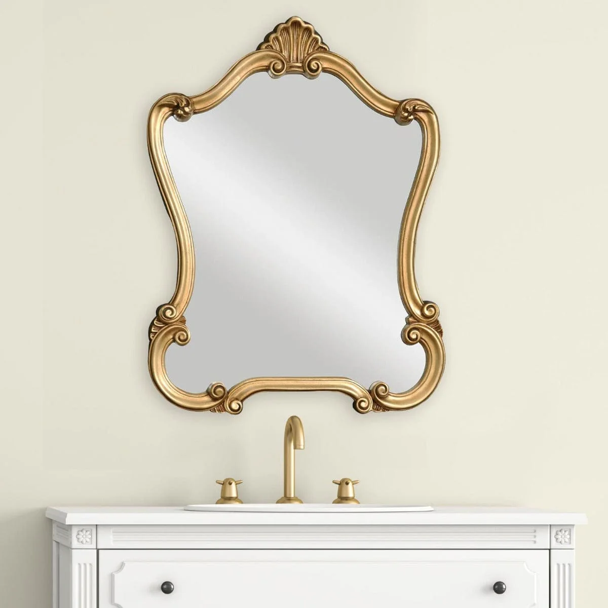 Henry Mirror Gold Finish - Image 2
