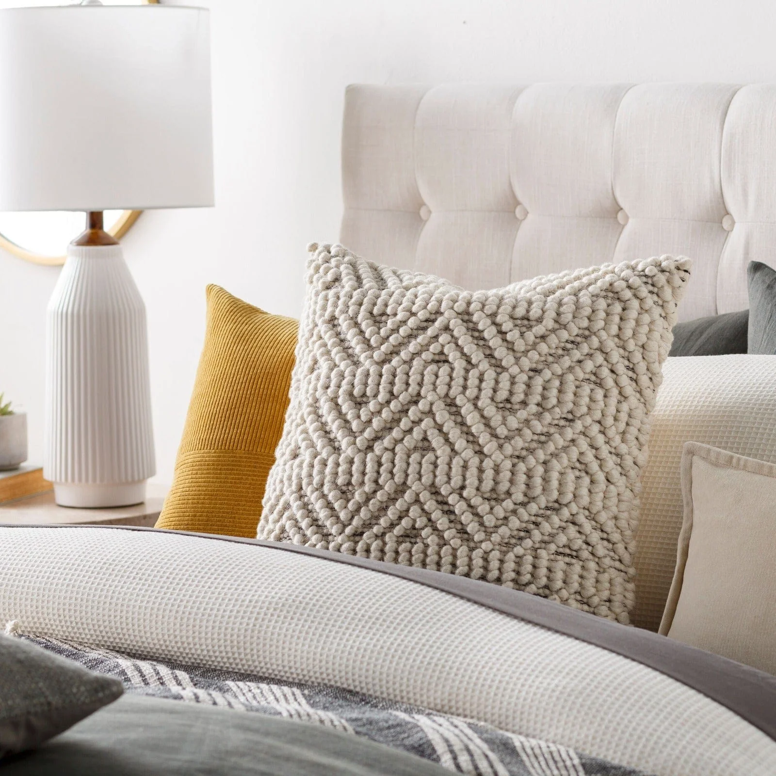Hygge Hand Woven Cushion - 51 x 51 cm - Image 2