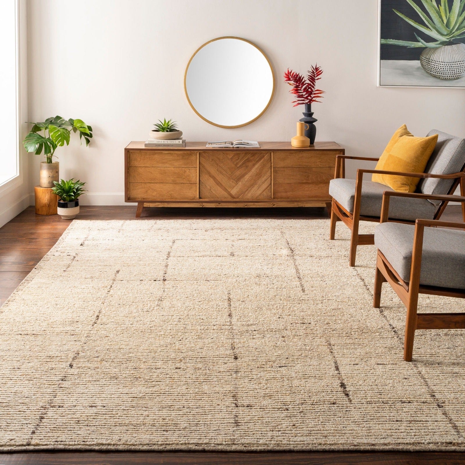Khyber Hand Knotted Rug 274 x 183 cm - Image 2