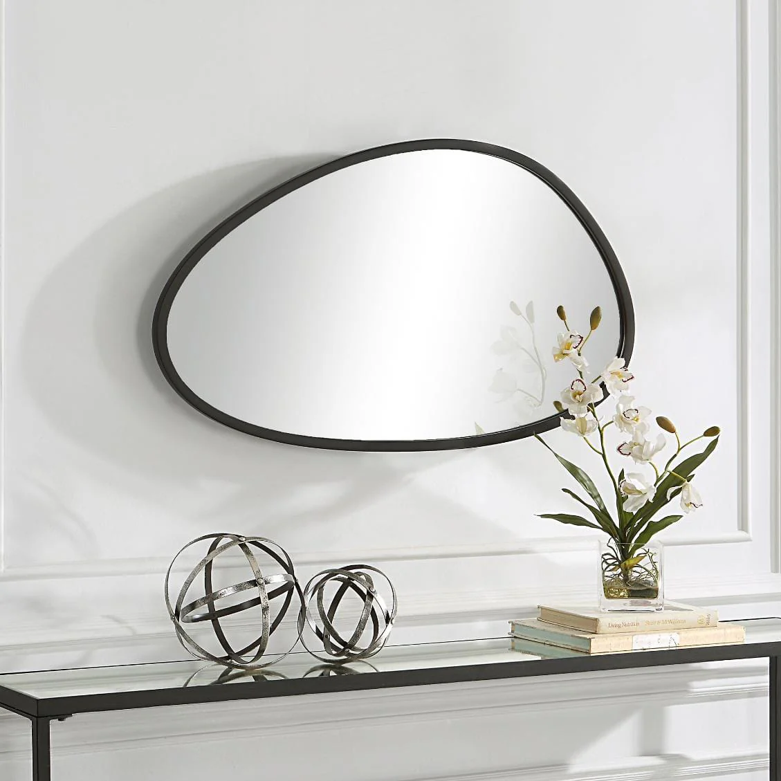 Moderne Mirror Black