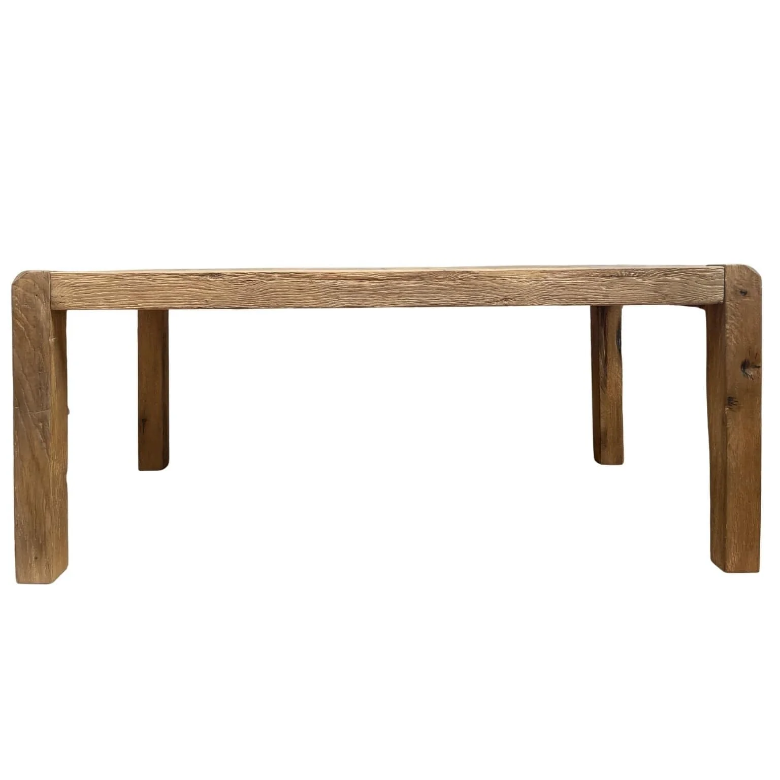 Reclaimed Oak 180cm Dining Table - Image 4