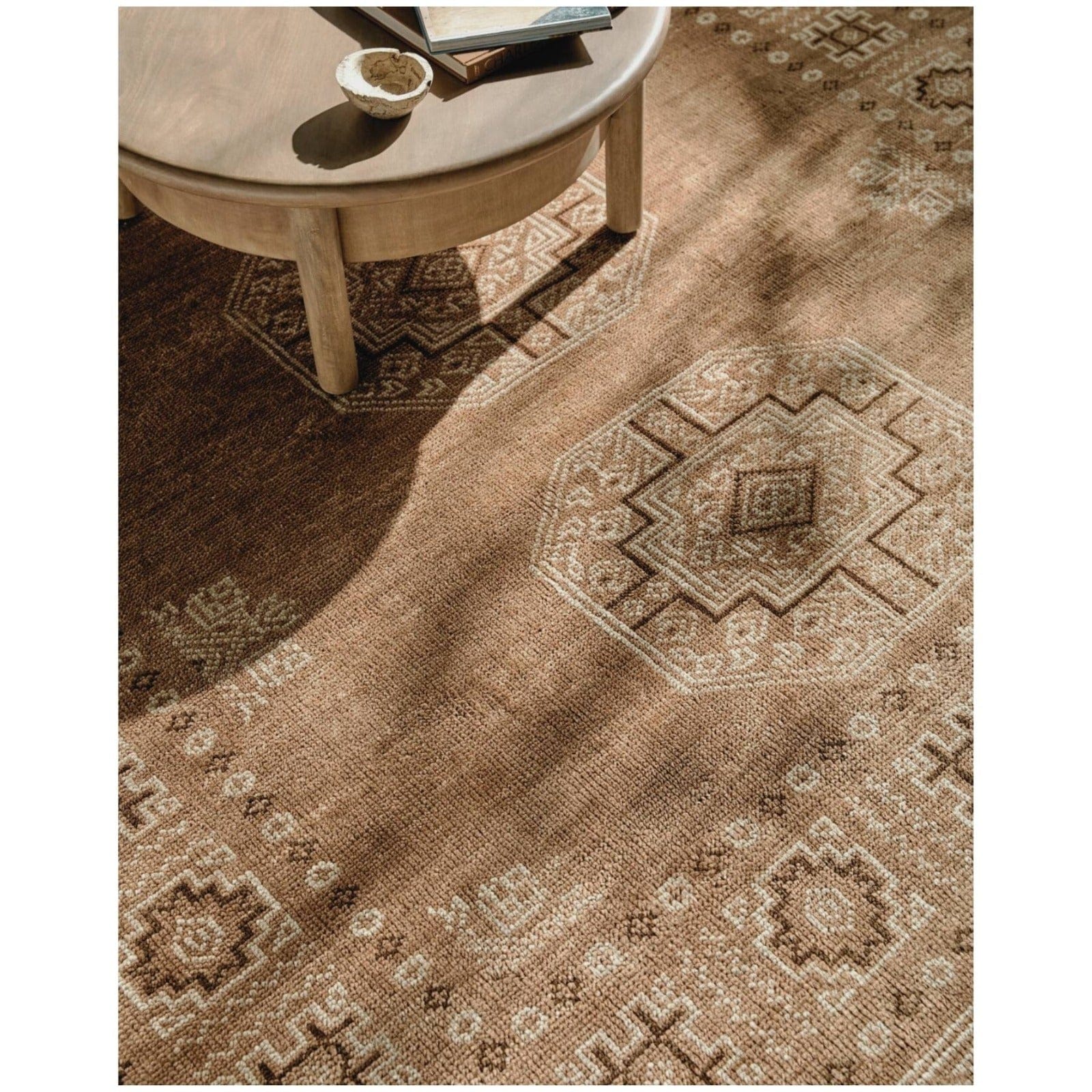 Riviera Hand Knotted Rug in Sienna 274 x 183 cm - Image 2