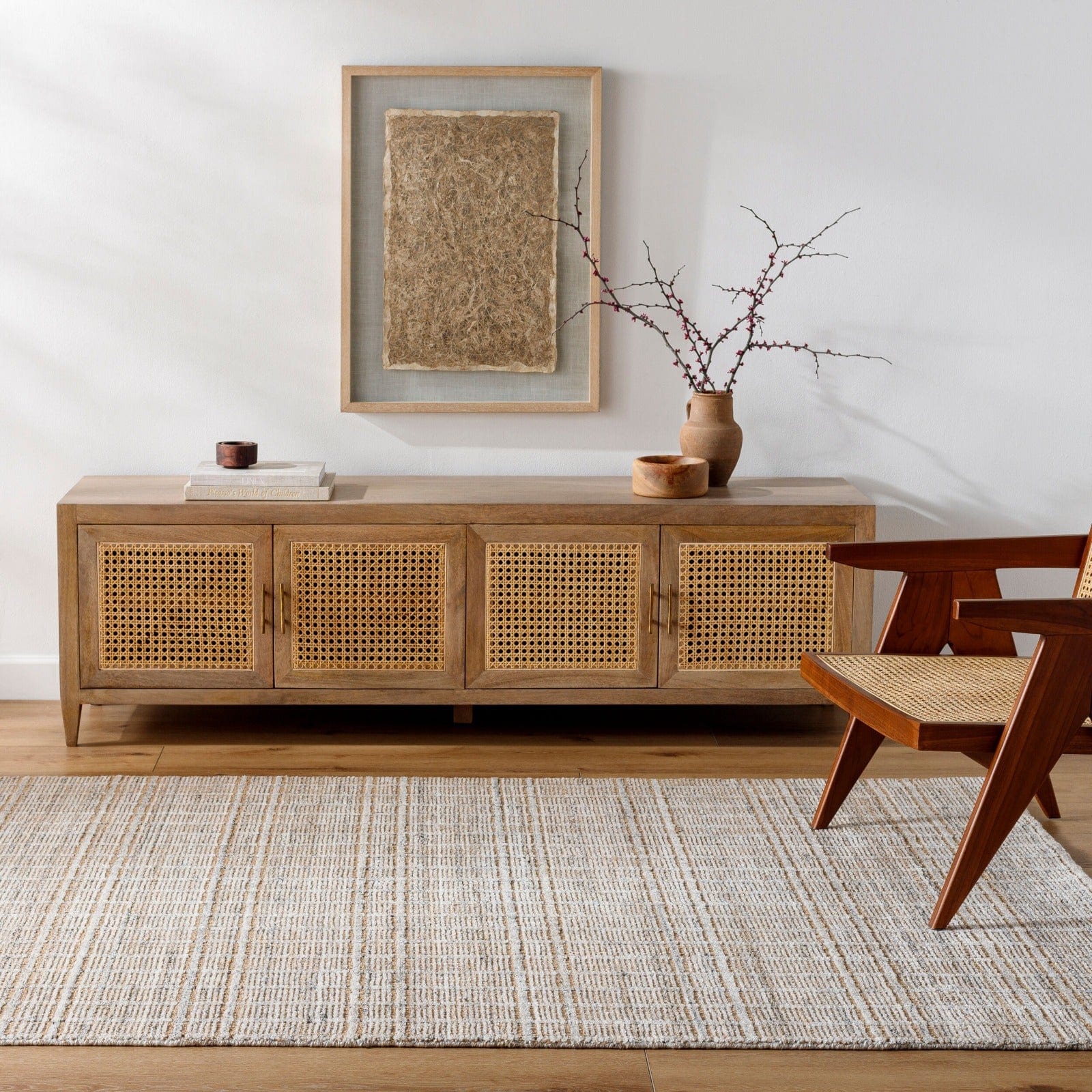 Shivan Hand Loomed Rug 305 x 244 cm - Image 2