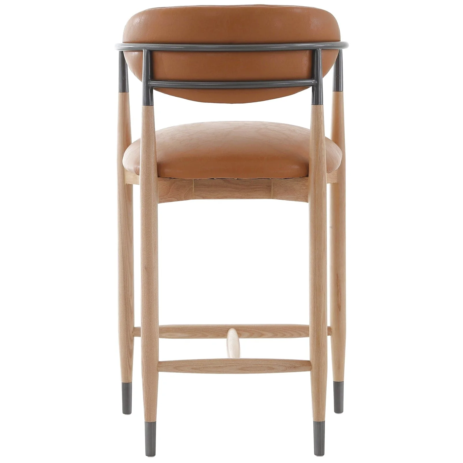 Soho Counter Stool in Natural and Bronze - Image 4