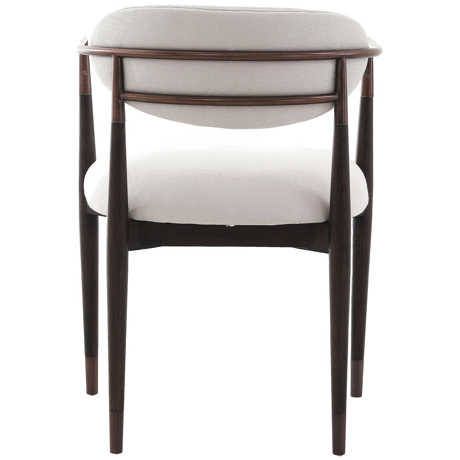 Soho Dining Chair in Walnut and Bronze - Image 4