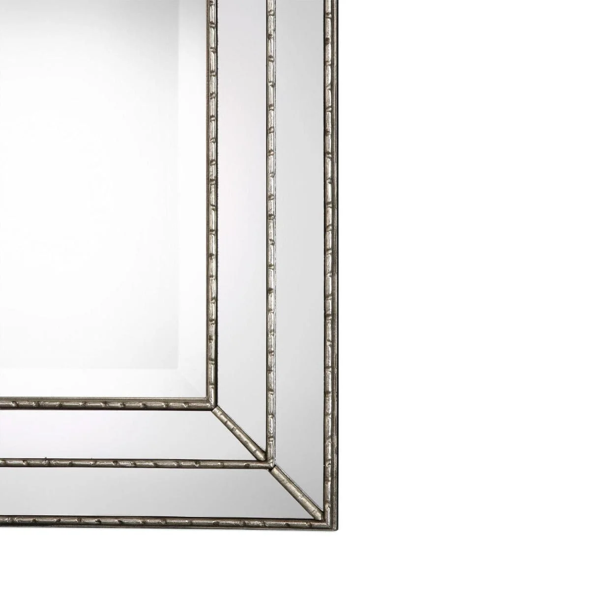 Triple Frame Mirror Silver Finish - Image 4
