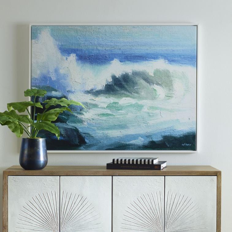 Wave Framed Canvas - Image 2