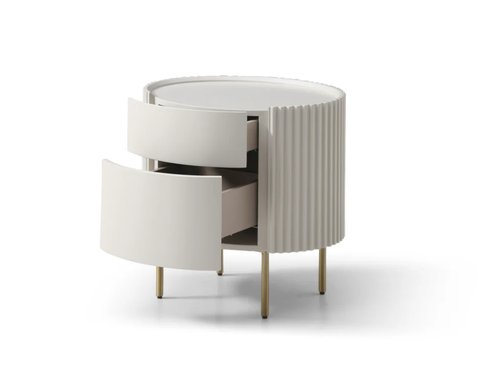 Lantine Bedside - Beige - Image 3