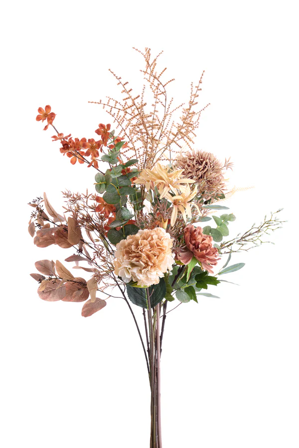 Artificial flower 107x20x5 cm YINGHUA orange-brown - Image 4