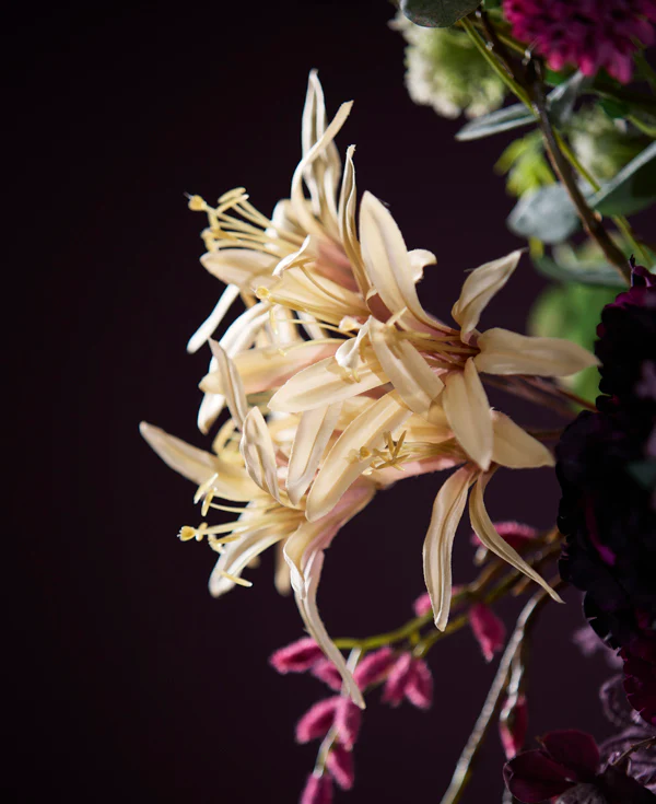 Artificial flower 86x13x13 cm LYCORIS beige - Image 3