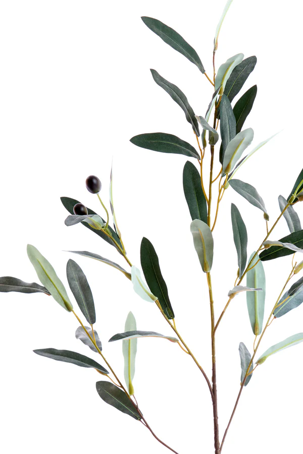 Artificial flower 92x20x10 cm OLIVE BRANCH green - Image 2
