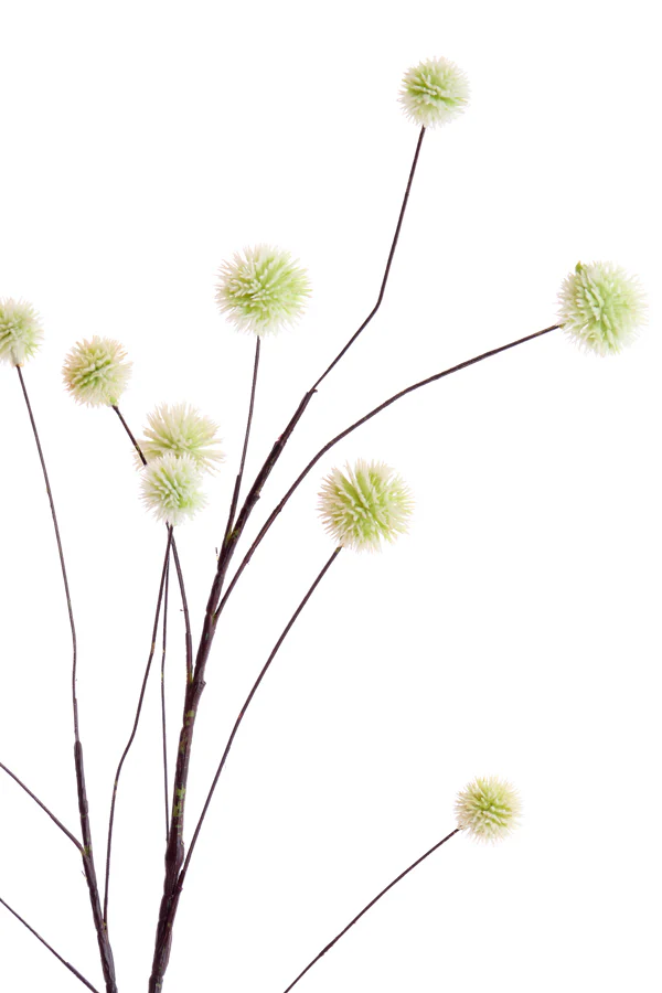 Artificial flower 93x15x5 cm BOTANIC cream+green - Image 2