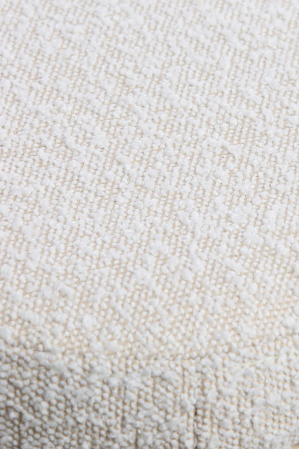 Bar stool 41x73 cm ALICE bouclé cream+cream - Image 5