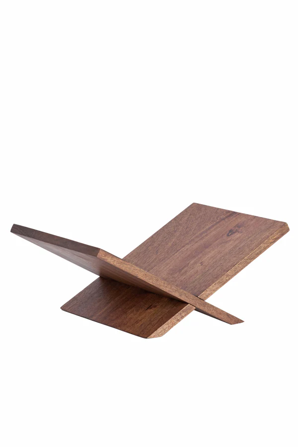 Bookstand 36x25x15,5 cm TONOSI wood brown - Image 2