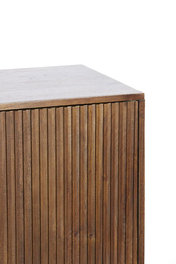 Cabinet 150x40x80 cm ABAGE wood dark brown - Image 7
