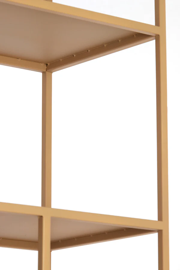 Cabinet open 100x35x203 cm YLAYA beige - Image 5