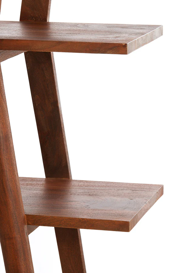 Cabinet open 172x43x199 cm VEVADA acacia wood - Image 6