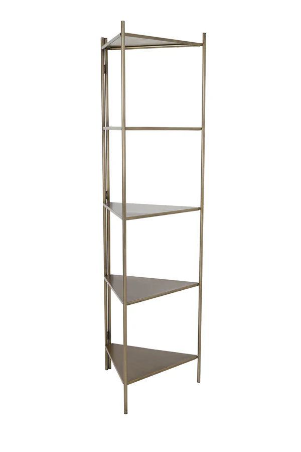 Cabinet open 58,5x41x200 cm DISPLAY antique bronze - Image 2