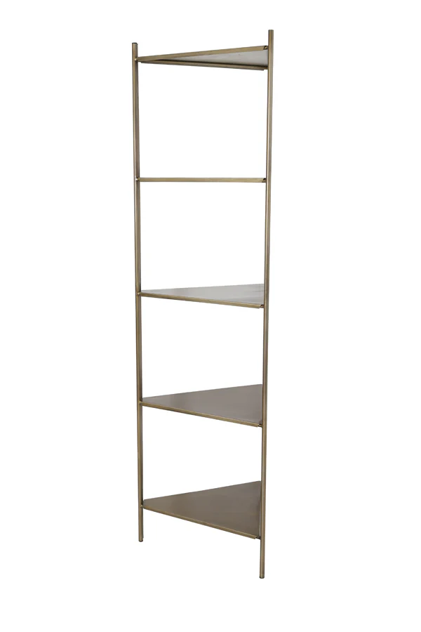 Cabinet open 58,5x41x200 cm DISPLAY antique bronze - Image 3
